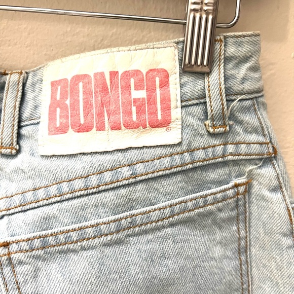 🎬BONGO🎬#VINTAGE 90s Light Blue Straight Leg Jean/Made in USA/ BONGO#🧡 - Picture 4 of 8